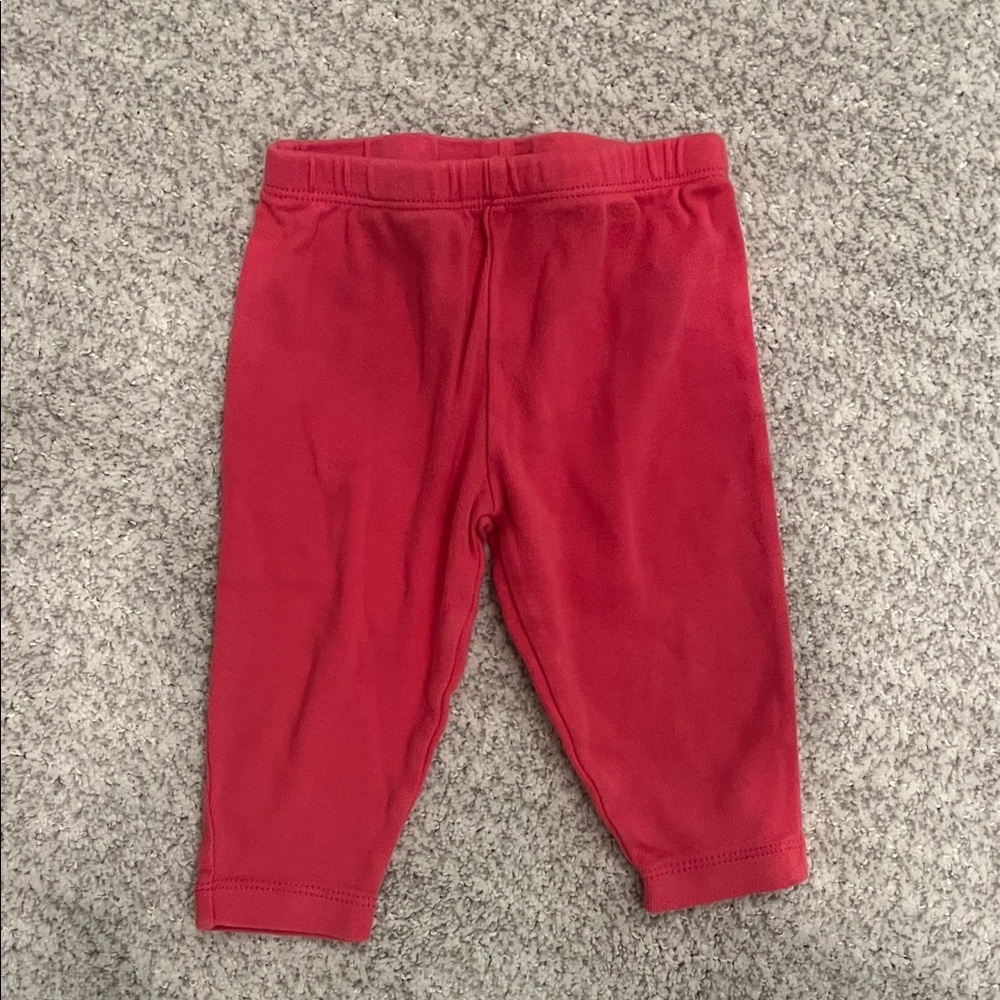 Carters baby girl pink pants | 6M | spring summer